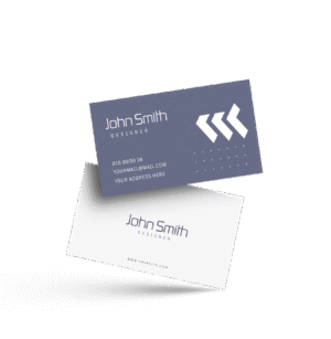 Pearlescent Business Cards